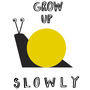 Grow Up Slowly Yellow Snail Babygrow, thumbnail 3 of 3