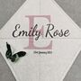 Pink Grey White Nursery Decor, Personalised Gift Baby, thumbnail 7 of 12