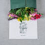 'New Home' Card Botanical Posy Flower Letterbox Gift, thumbnail 3 of 7