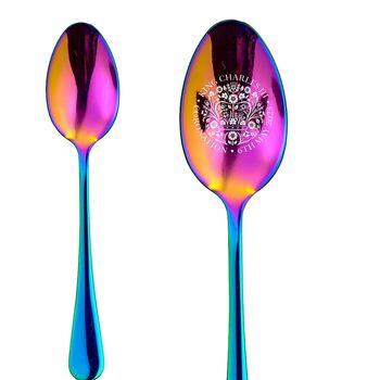 Coronation Tea Spoons With Free Personalisation, 6 of 7