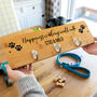 Personalised Dog Lead Hook And Accessories Holder, thumbnail 1 of 5