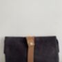 Minimalistic Clutch, Envelope Bag, Minimalist Purse, Grey Pouch, thumbnail 4 of 4