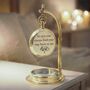 Personalised 50th Birthday Rotating Balance Desk Clock For Dad – Father's Day Gift, thumbnail 7 of 12
