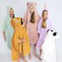 Lion Children's Hooded Towel Poncho, thumbnail 5 of 12