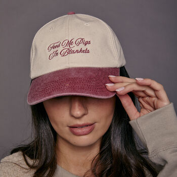 Feed Me Pigs In Blankets Cap, 6 of 6