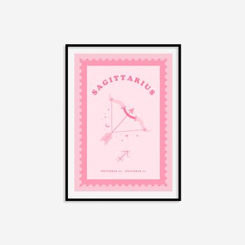 Children's Sagittarius Zodiac Print, 7 of 8