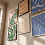 Set Of Six Abstract Art Themed Prints Bundle, thumbnail 4 of 10