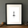 Personalised Chess Piece Print, thumbnail 2 of 6