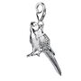 Budgie Sterling Silver Jewellery Charm, thumbnail 1 of 4