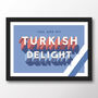 Blackburn Rovers 'Turkish Delight' Poster, thumbnail 7 of 7