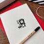 BBQ Inkling Letterpress Fathers Day Card, thumbnail 2 of 3