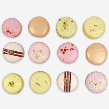12 Handmade Italian Picnic Macarons Gift Box, 3 of 3