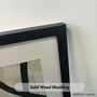 Black Solid Wooden Picture Frame A4 A3 A2, thumbnail 4 of 6