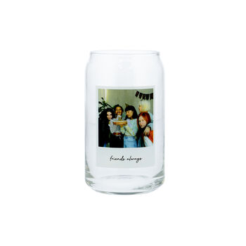 Personalised Snapshot Printed Can Glass, 3 of 7