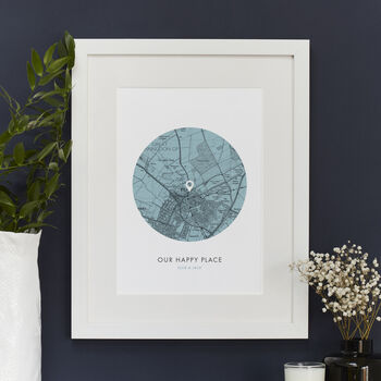 Your Home Personalised Map Print, 5 of 12