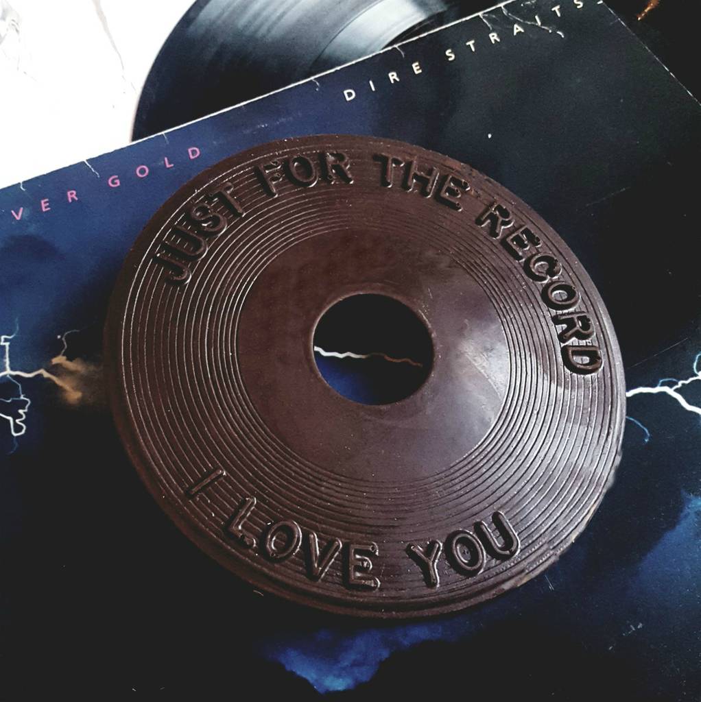 ' Vinyl Record ' Chocolate Gift By Precious Little Things