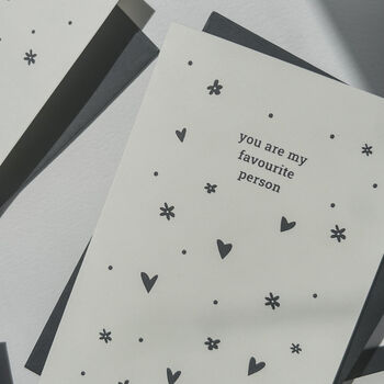 You Are My Favourite Person, 3 of 4