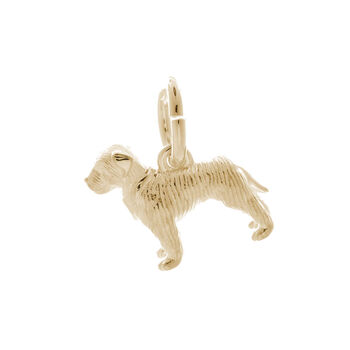 Border Terrier Silver Charm, 4 of 8
