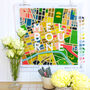 Melbourne City Map Tapestry Kit, thumbnail 1 of 5
