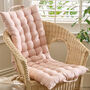 Blush Pink Padded Mattress Bench Cushion, thumbnail 1 of 5