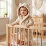 Personalised Teddy Ear Baby Robe Gift, thumbnail 1 of 12