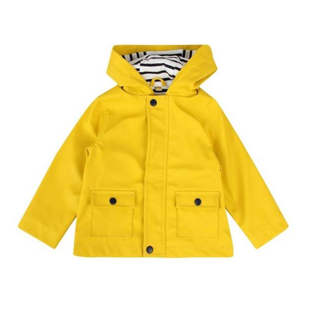 Personalised Embroidered Children's Rain Coat By Solesmith ...