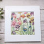 Spring Garden Hand Embroidery Pattern Design, thumbnail 1 of 6