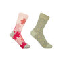 Jigsaw Pink And Beehive Beige Women's Socks Bundle, thumbnail 1 of 4