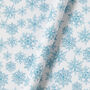 Snowflake Christmas Gift Wrap Sheet, thumbnail 1 of 2