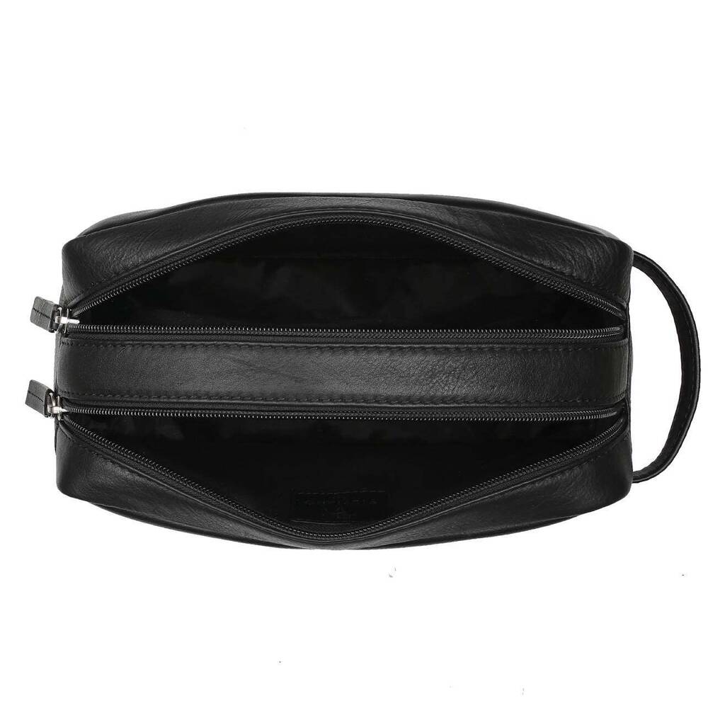 Wash Bag Black By HOUSE OF SILVIANO