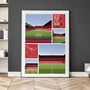 Manchester United Views Of Old Trafford Poster, thumbnail 1 of 7