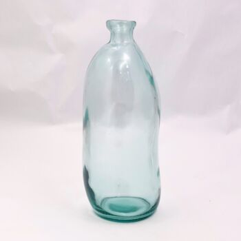 Recycled Blown Glass Vase | 35cm | Four Colours, 4 of 4