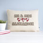 Personalised Wedding Or Anniversary Cushion Gift, thumbnail 1 of 11