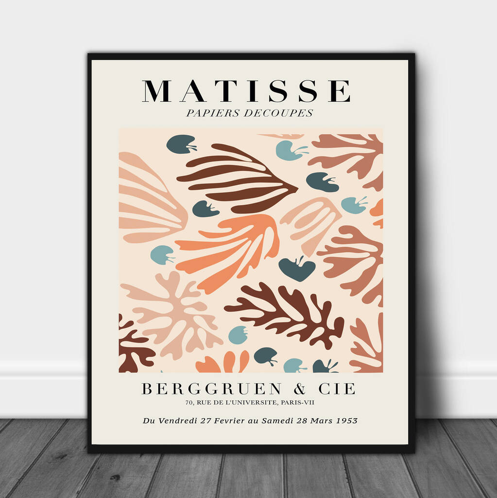 Matisse 'The Cut Outs' Exhibition Print, 1 of 3