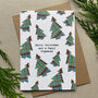 Set Of Six Scottish Christmas Cards With Tartan Pattern, thumbnail 9 of 9