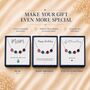 Personalised Square Shaped Family Birthstones Necklace, thumbnail 2 of 12