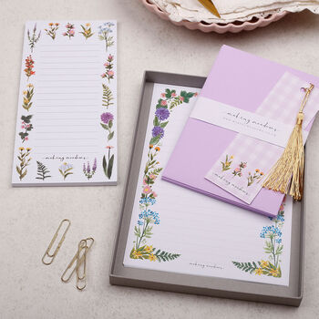 Meadow Flowers Stationery Gift Box Set, 2 of 5