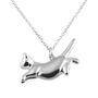 Personalised Leaping Cat Necklace, thumbnail 5 of 10