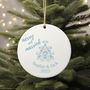Personalised Merry And Married Bauble– Keepsake Ornament, thumbnail 1 of 5