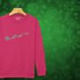 Dinosaur Sleigh Kids Sweatshirt Christmas Jumper, thumbnail 7 of 11