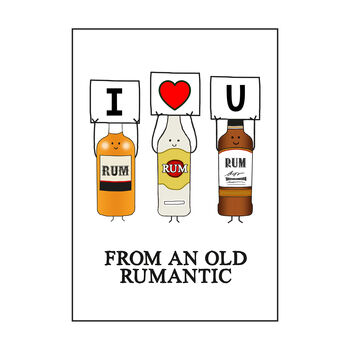 Funny Rum Card For Partner, 4 of 4