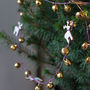 Christmas Garland, Gold Bells And Reindeer, thumbnail 2 of 4
