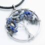 Tree Of Life Gemstone Pendant Necklace Personalised, thumbnail 4 of 12