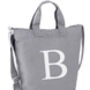 Personalised Letter Canvas Tote Bag, thumbnail 3 of 4