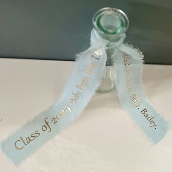 Personalised Teacher Gift Bud Vase, Class Names, 4 of 6