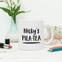 Pilates Mug Personalised Pila Tea Mug, thumbnail 2 of 4