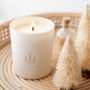 Christmas Message Personalised Candle, thumbnail 1 of 4