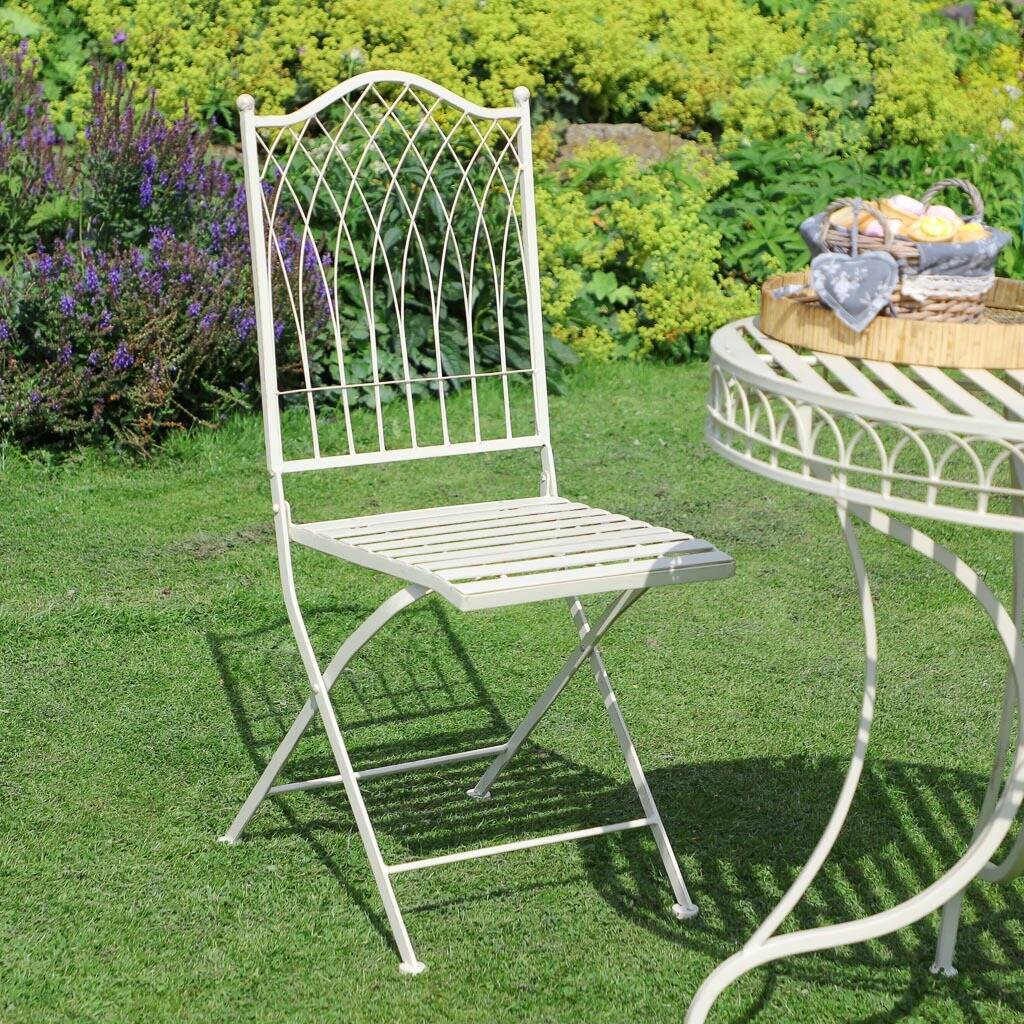 Vintage Bistro Garden Table And Chairs By Dibor