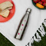 Pomegranate Fruit Metal Thermos Water Bottle, thumbnail 1 of 5