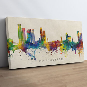 Manchester Cityscape Skyline Print, 10 of 12
